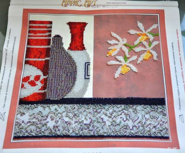 Canvas for bead embroidery