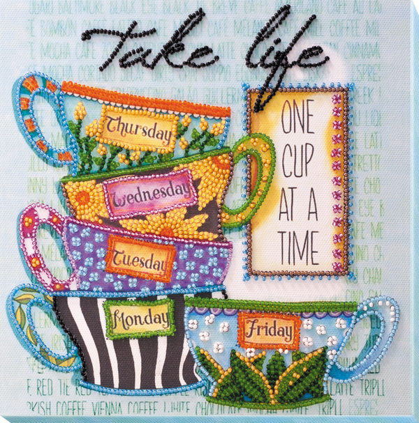 DIY Bead Embroidery Kit
