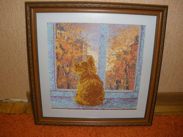 Canvas for bead embroidery