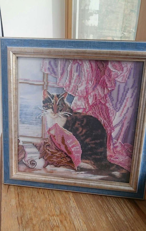 Canvas for bead embroidery