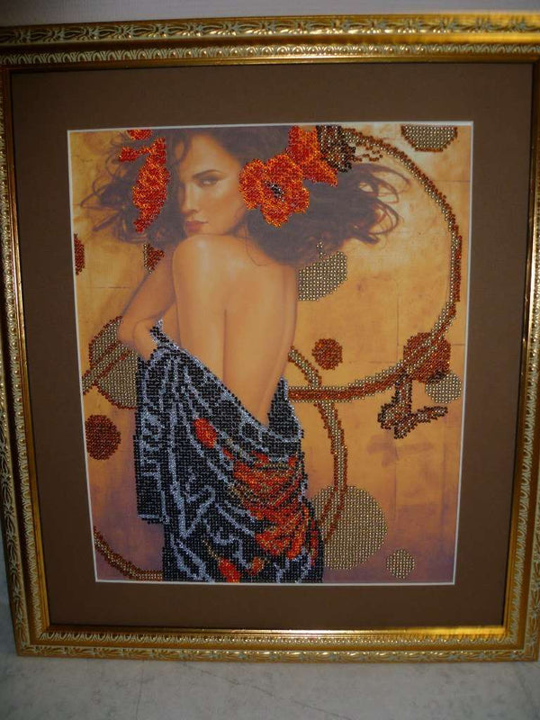 DIY Bead Embroidery Kit