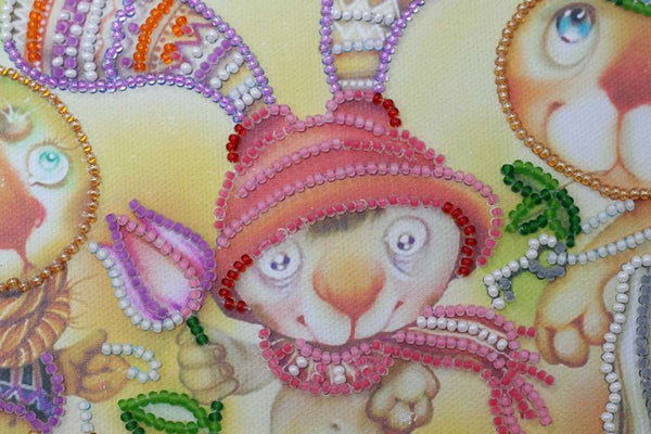 DIY Bead Embroidery Kit