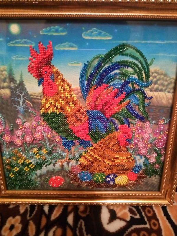 Canvas for bead embroidery