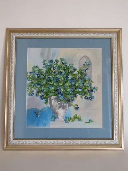 Canvas for bead embroidery