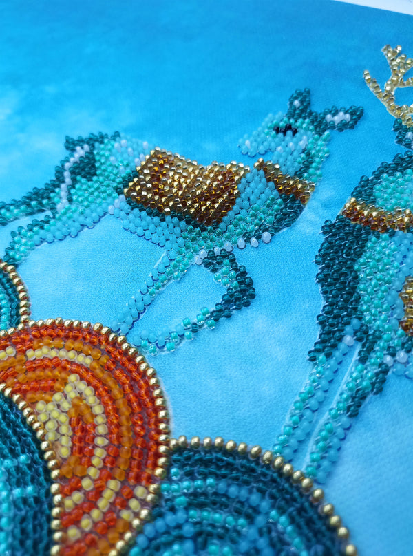 DIY Bead Embroidery Kit