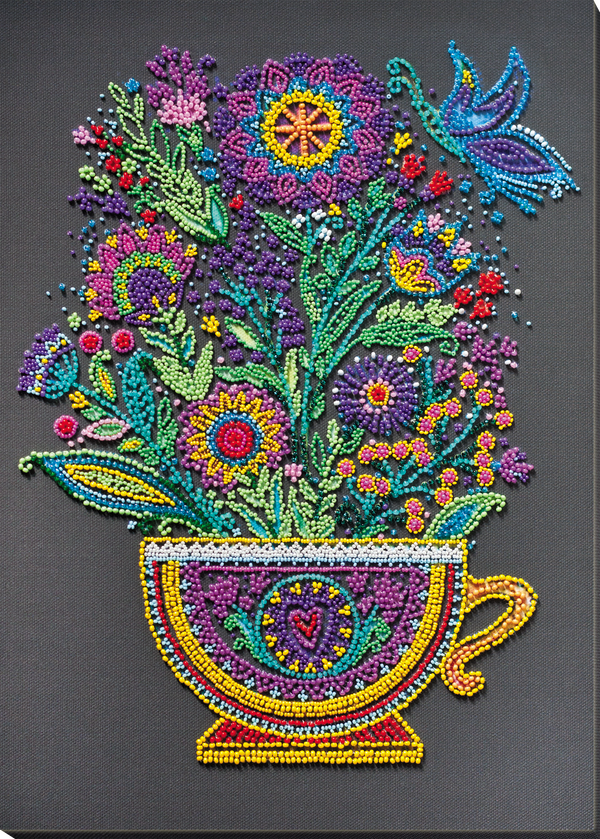 DIY Bead Embroidery Kit