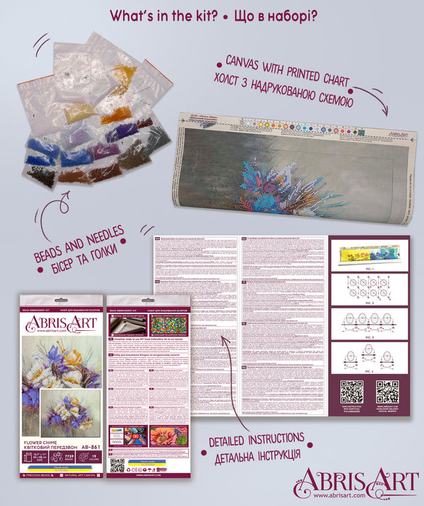 DIY Bead Embroidery Kit