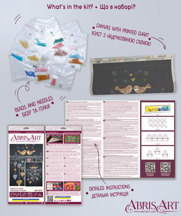 DIY Bead Embroidery Kit