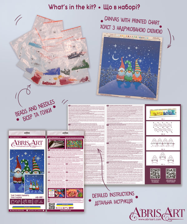 DIY Bead Embroidery Kit