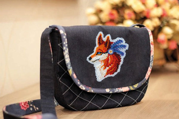 Bead embroidery patch kit