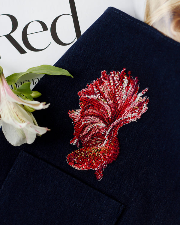 Cross stitch patch kit