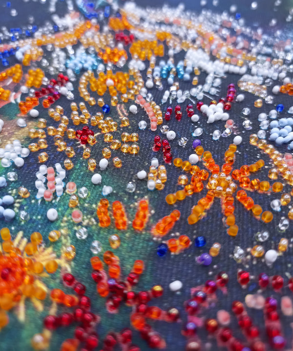 DIY Bead Embroidery Kit