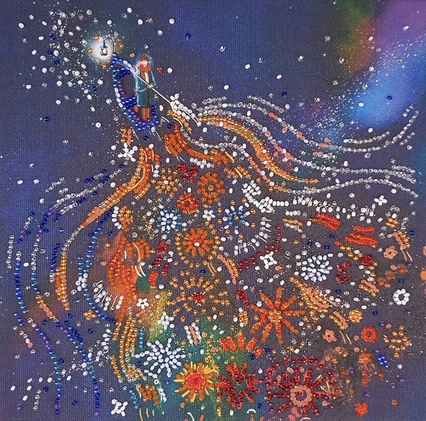 DIY Bead Embroidery Kit