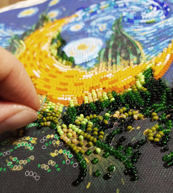 DIY Bead Embroidery Kit