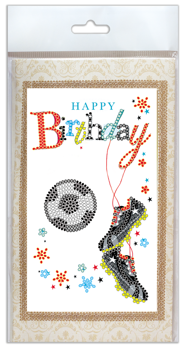 DIY Bead embroidery postcard kit