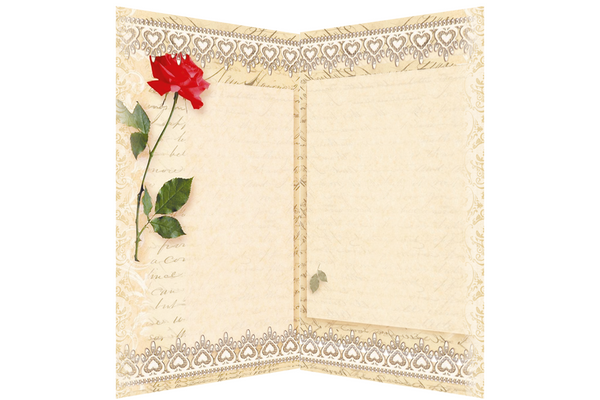 DIY Bead embroidery postcard kit