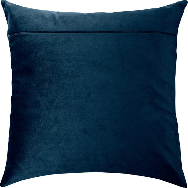 Pillow Backing with Hidden Zipper, Dark blue