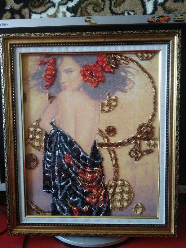 DIY Bead Embroidery Kit