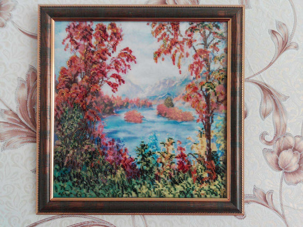 Canvas for bead embroidery