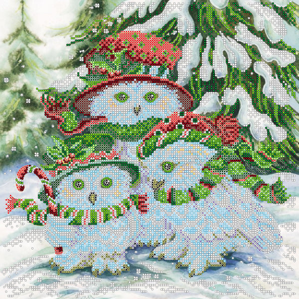 Canvas for bead embroidery