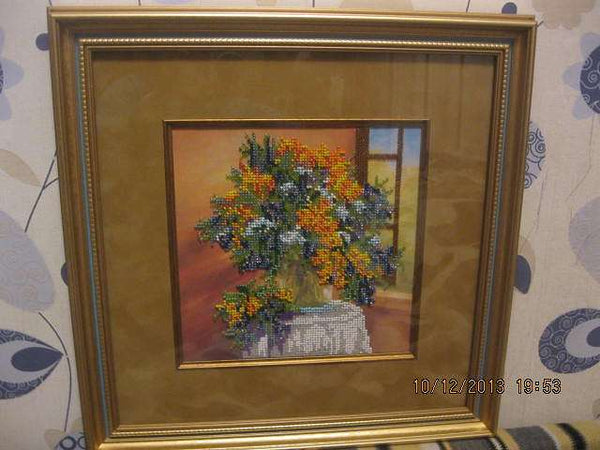 Canvas for bead embroidery