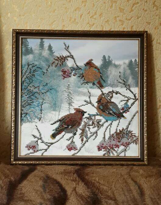 Canvas for bead embroidery