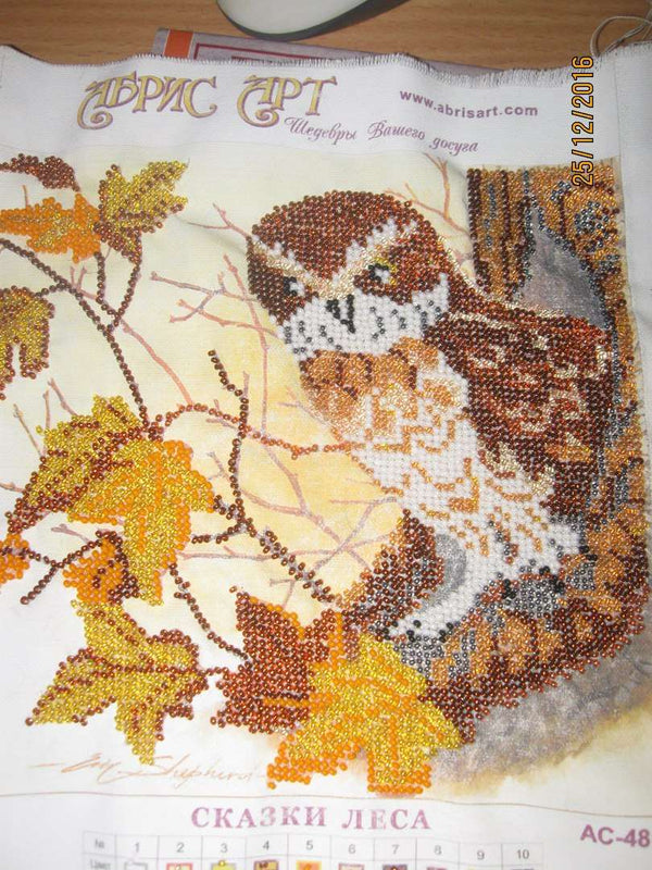 Canvas for bead embroidery