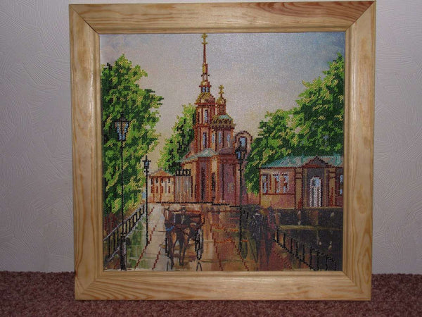 Canvas for bead embroidery