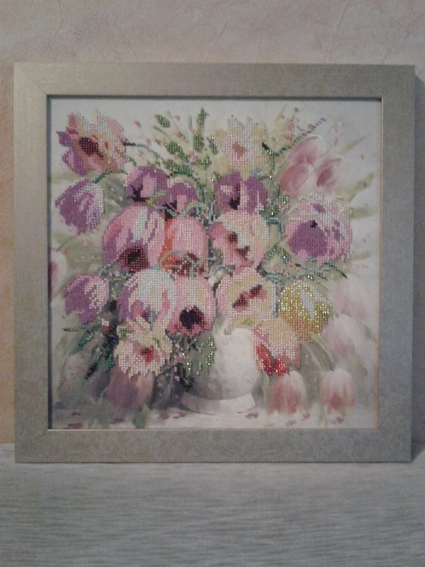 Canvas for bead embroidery