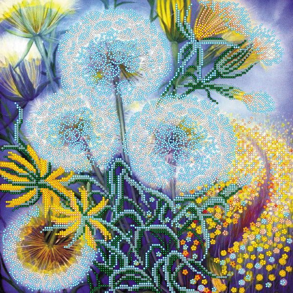 Canvas for bead embroidery