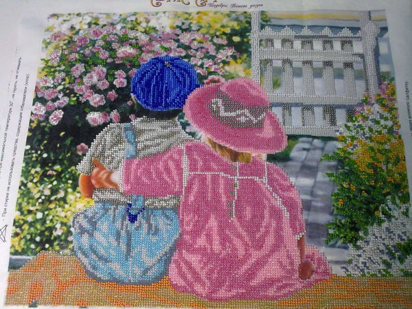 DIY Bead Embroidery Kit