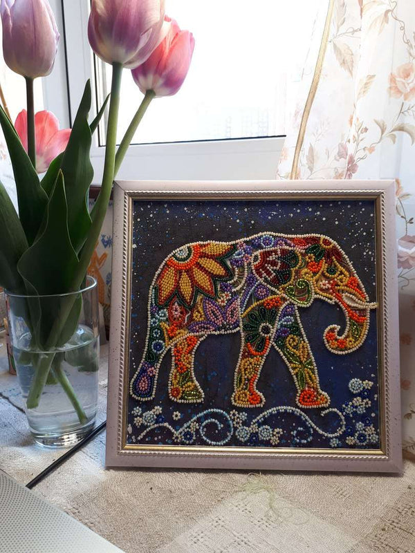 Canvas for bead embroidery