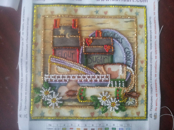 DIY Bead Embroidery Kit