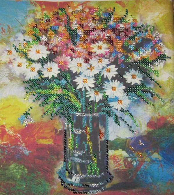Canvas for bead embroidery