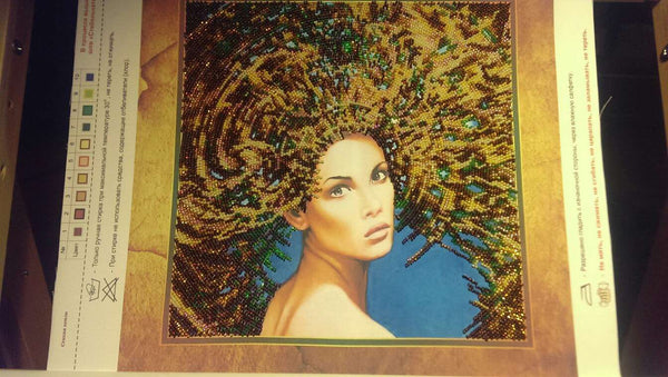 DIY Bead Embroidery Kit