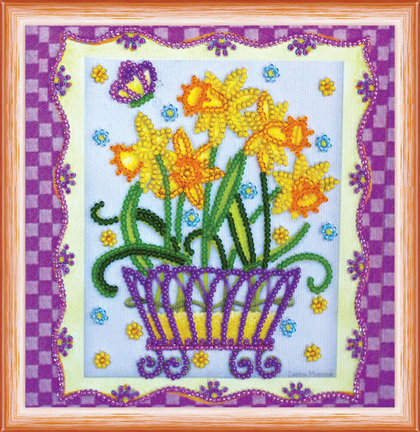 DIY Bead Embroidery Kit