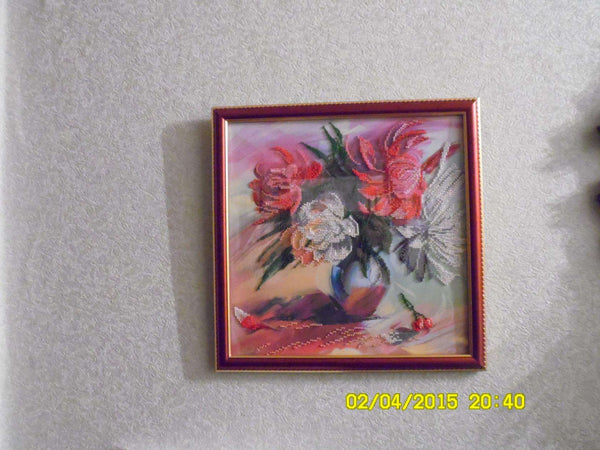 Canvas for bead embroidery