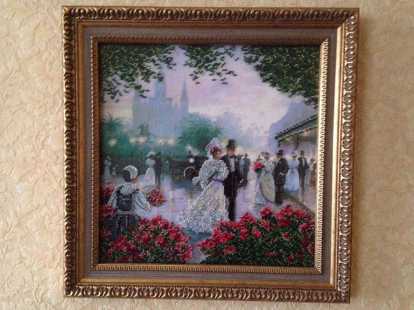 Canvas for bead embroidery