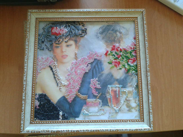 Canvas for bead embroidery