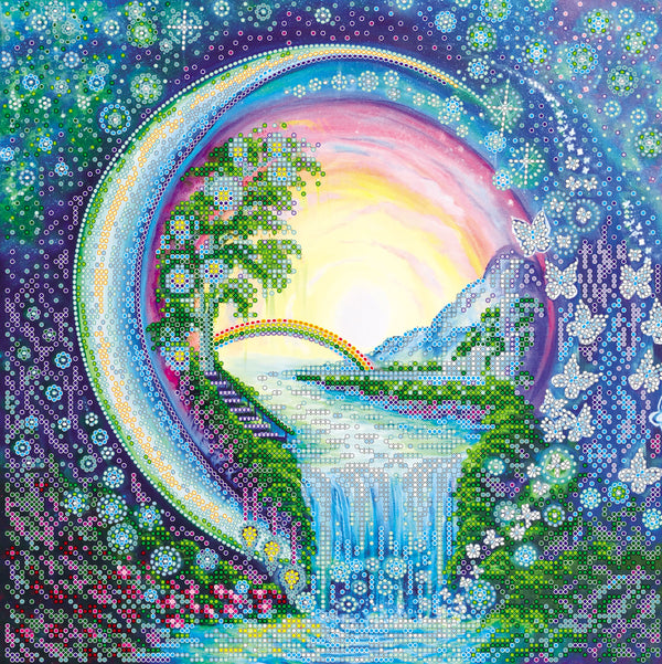 Canvas for bead embroidery
