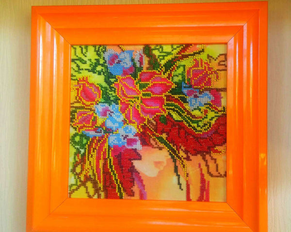 Canvas for bead embroidery