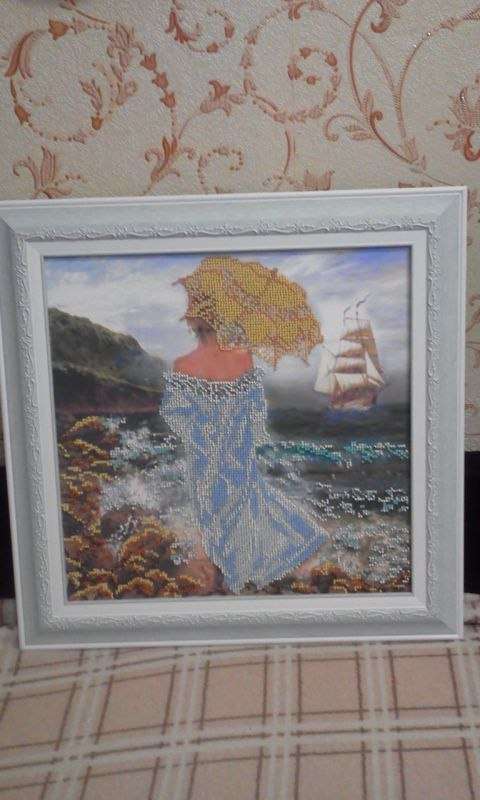 Canvas for bead embroidery