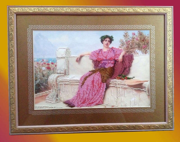 Canvas for bead embroidery