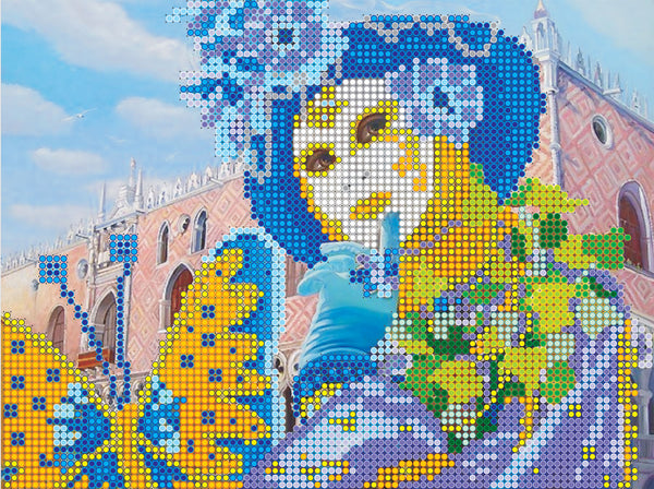 Canvas for bead embroidery