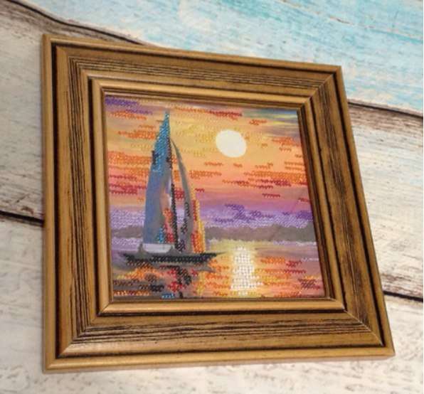 DIY Bead Embroidery Kit