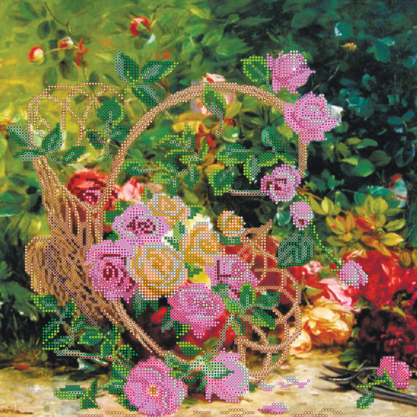 Canvas for bead embroidery