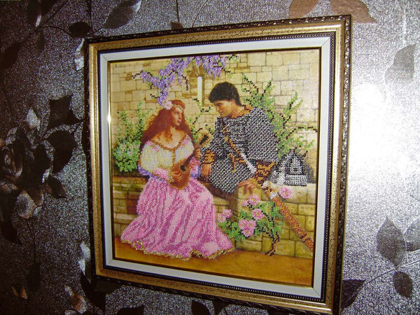 Canvas for bead embroidery