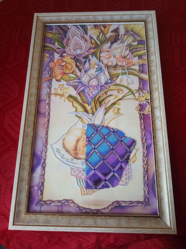 DIY Bead Embroidery Kit