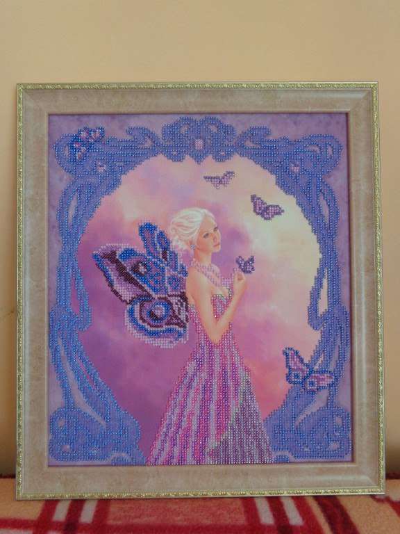 Canvas for bead embroidery