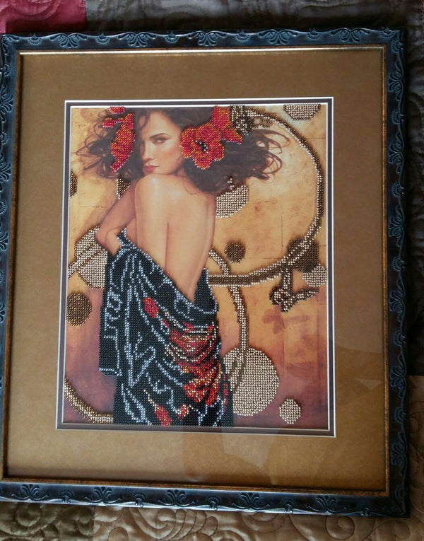 DIY Bead Embroidery Kit